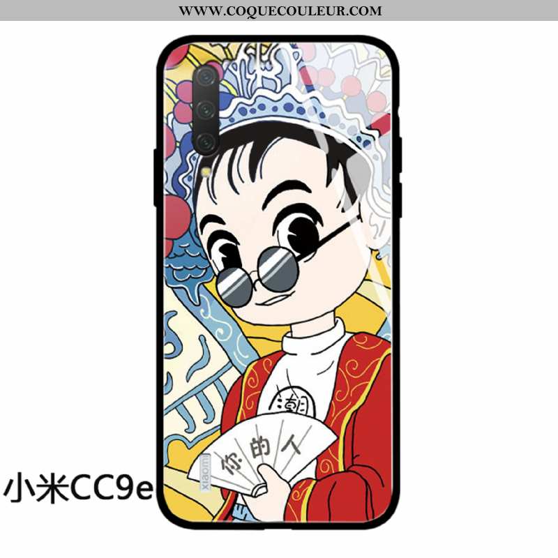 Coque Xiaomi Mi A3 Dessin Animé Amoureux Personnalisé, Housse Xiaomi Mi A3 Charmant Drame Rouge