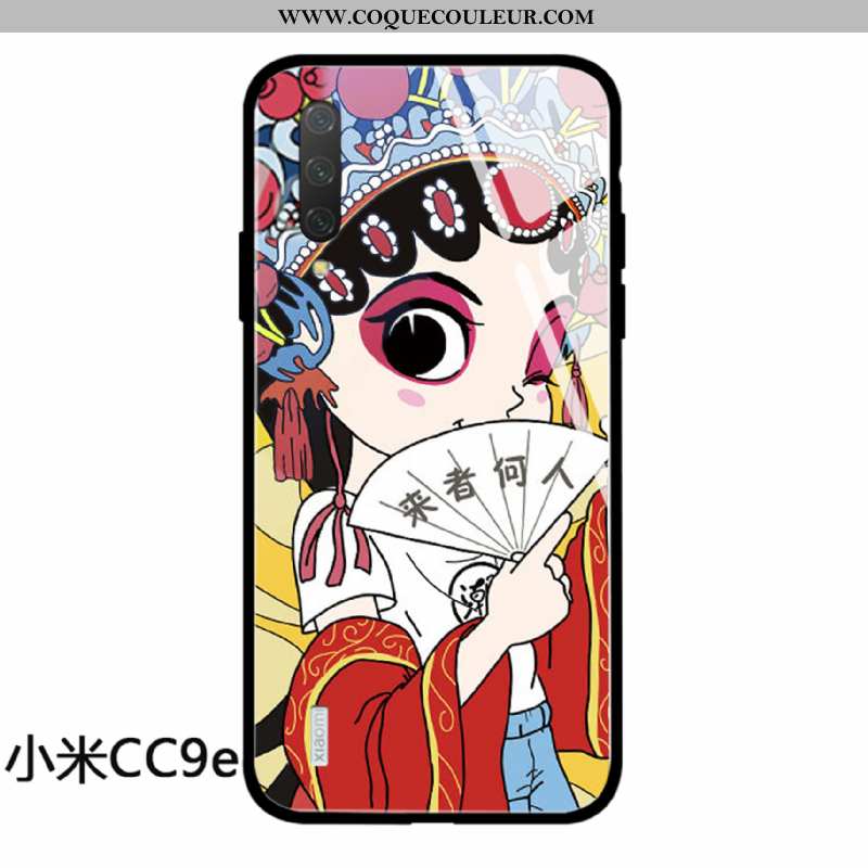 Coque Xiaomi Mi A3 Dessin Animé Amoureux Personnalisé, Housse Xiaomi Mi A3 Charmant Drame Rouge