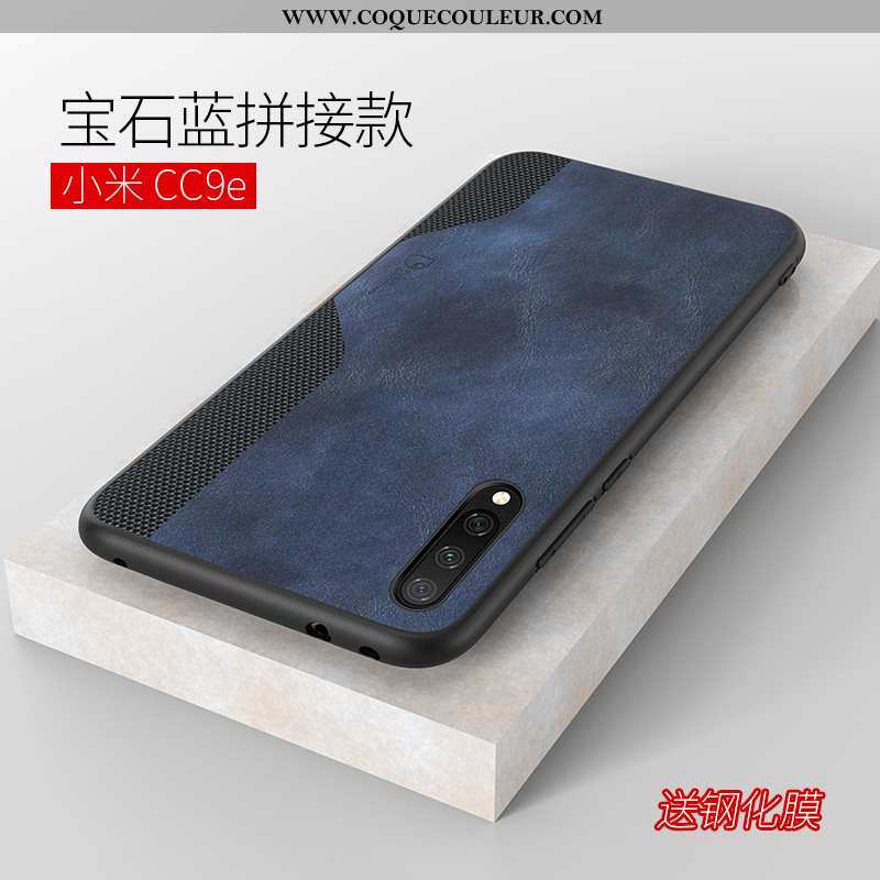 Coque Xiaomi Mi A3 Protection Légère, Housse Xiaomi Mi A3 Délavé En Daim Étui Marron