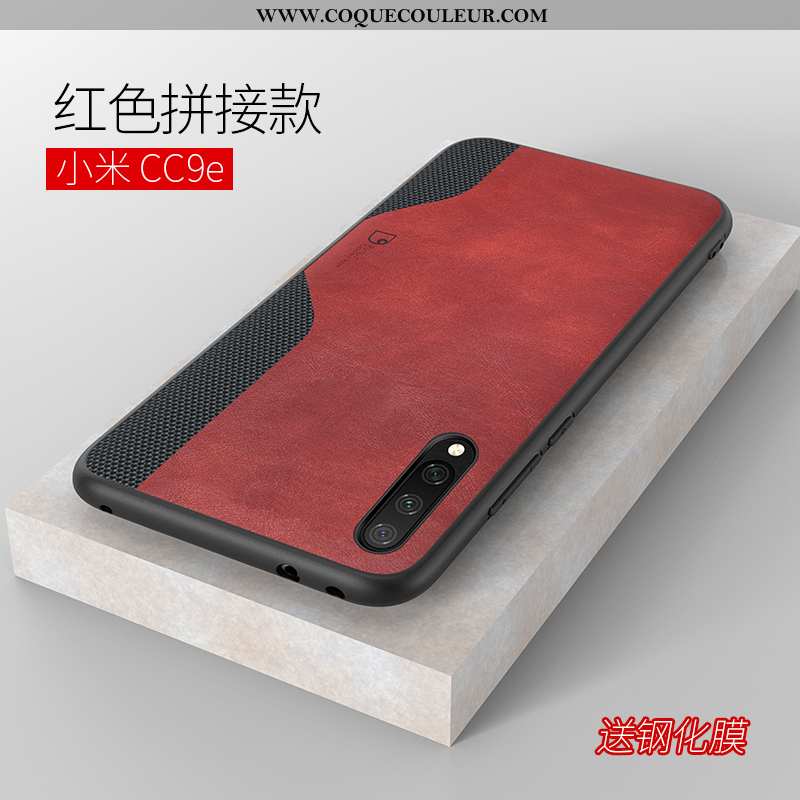 Coque Xiaomi Mi A3 Protection Légère, Housse Xiaomi Mi A3 Délavé En Daim Étui Marron