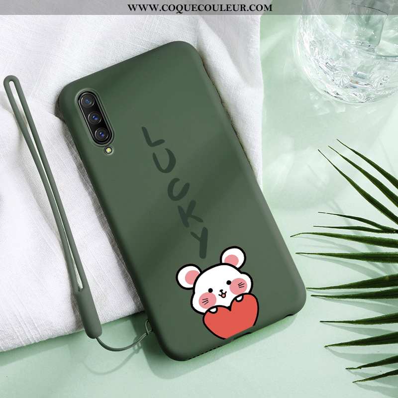 Coque Xiaomi Mi A3 Ultra Mode Rat, Housse Xiaomi Mi A3 Tendance Jaune