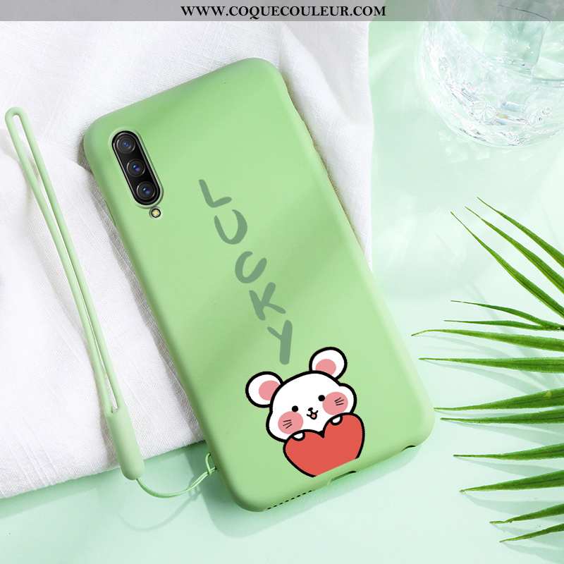 Coque Xiaomi Mi A3 Ultra Mode Rat, Housse Xiaomi Mi A3 Tendance Jaune