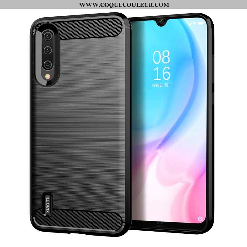 Housse Xiaomi Mi A3 Personnalité Incassable Noir, Étui Xiaomi Mi A3 Créatif Coque Noir