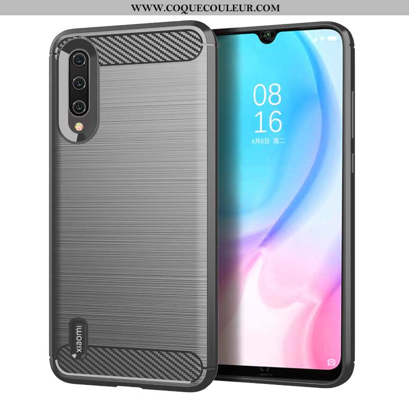 Housse Xiaomi Mi A3 Personnalité Incassable Noir, Étui Xiaomi Mi A3 Créatif Coque Noir