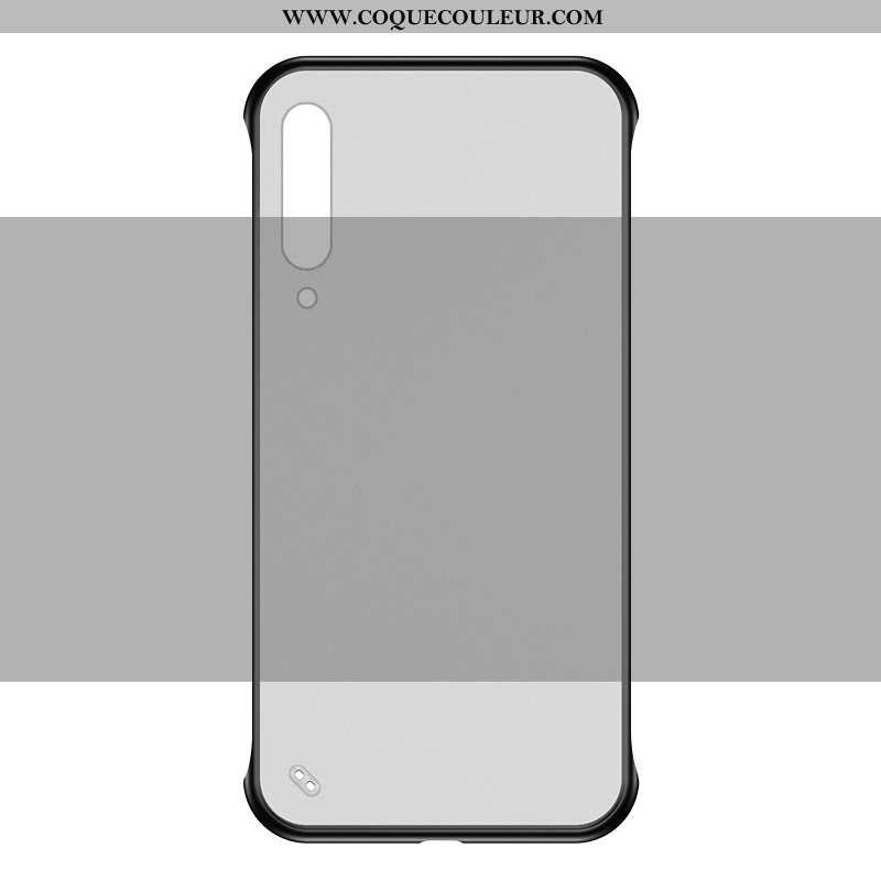 Coque Xiaomi Mi A3 Protection Dessin Animé Incassable, Housse Xiaomi Mi A3 Transparent Créatif Noir