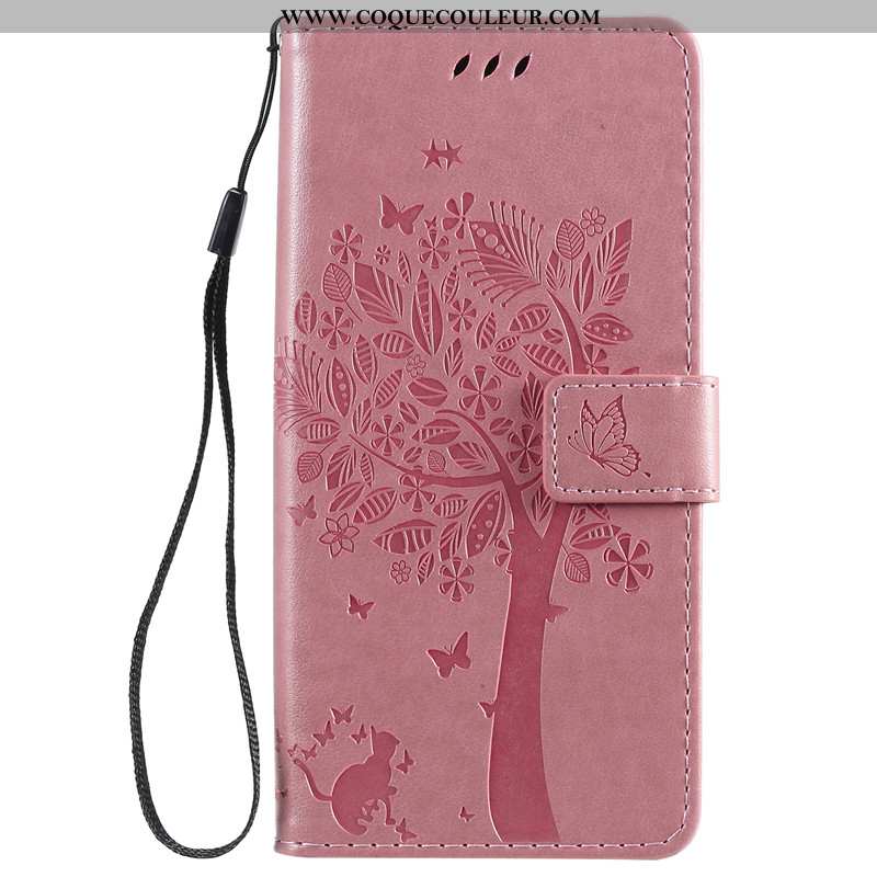 Coque Xiaomi Mi A3 Silicone Étui Fluide Doux, Housse Xiaomi Mi A3 Protection Téléphone Portable Rose