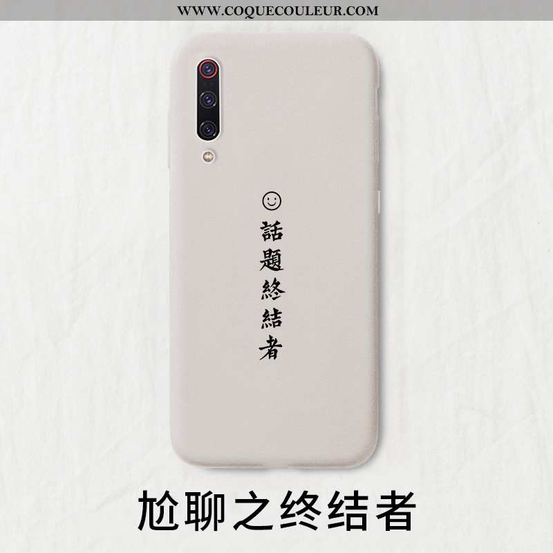 Housse Xiaomi Mi A3 Petit Coque Téléphone Portable, Étui Xiaomi Mi A3 Rouge Beige