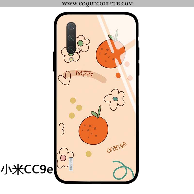 Étui Xiaomi Mi A3 Silicone Rose Frais, Coque Xiaomi Mi A3 Protection Incassable