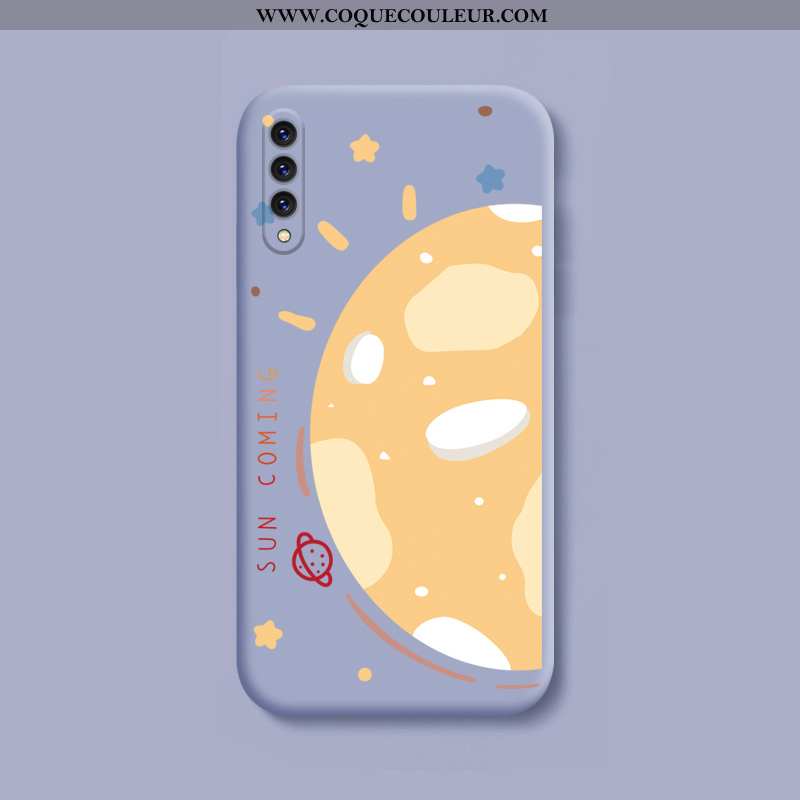 Étui Xiaomi Mi A3 Silicone Fluide Doux Vent, Coque Xiaomi Mi A3 Créatif Incassable Gris