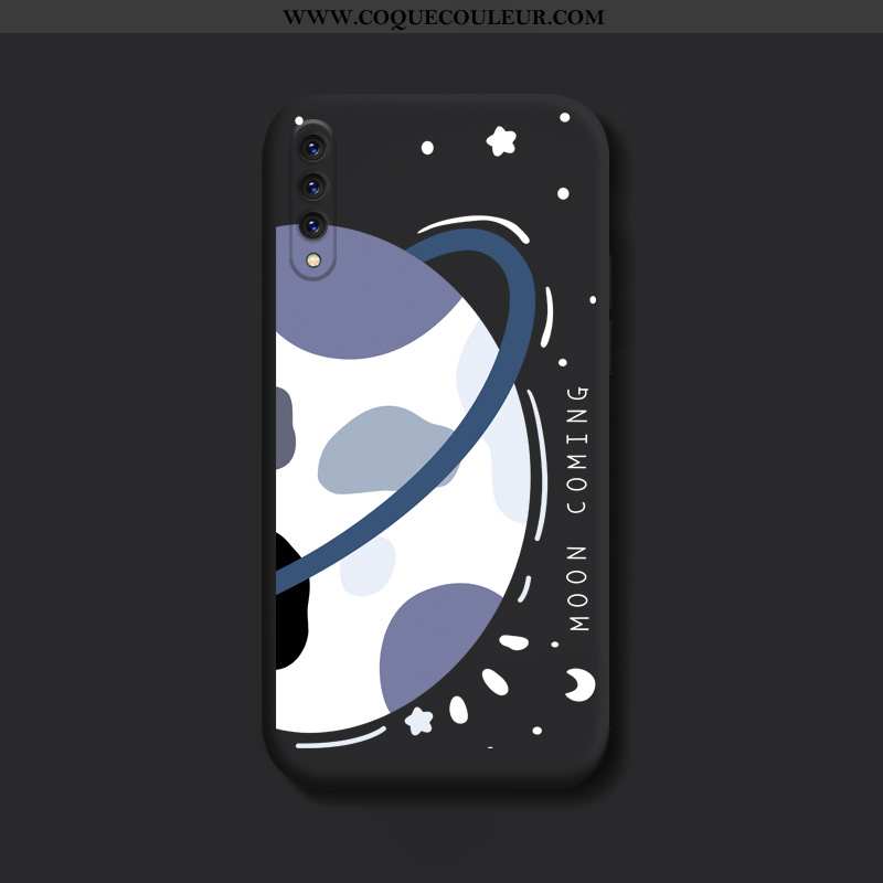 Étui Xiaomi Mi A3 Silicone Fluide Doux Vent, Coque Xiaomi Mi A3 Créatif Incassable Gris