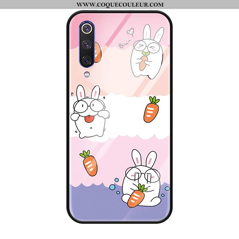 Coque Xiaomi Mi A3 Silicone Petit, Housse Xiaomi Mi A3 Protection Verre Blanche