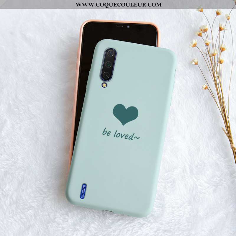 Coque Xiaomi Mi A3 Protection Net Rouge Téléphone Portable, Housse Xiaomi Mi A3 Tendance Nouveau Ver