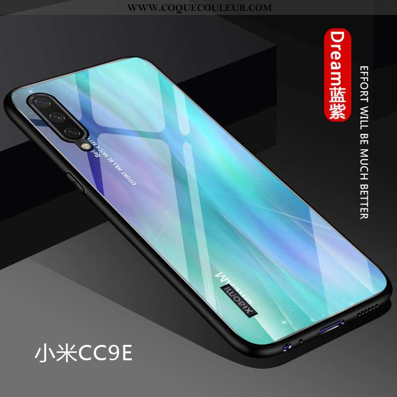 Coque Xiaomi Mi A3 Ultra Légère Coque, Housse Xiaomi Mi A3 Tendance Net Rouge Bleu