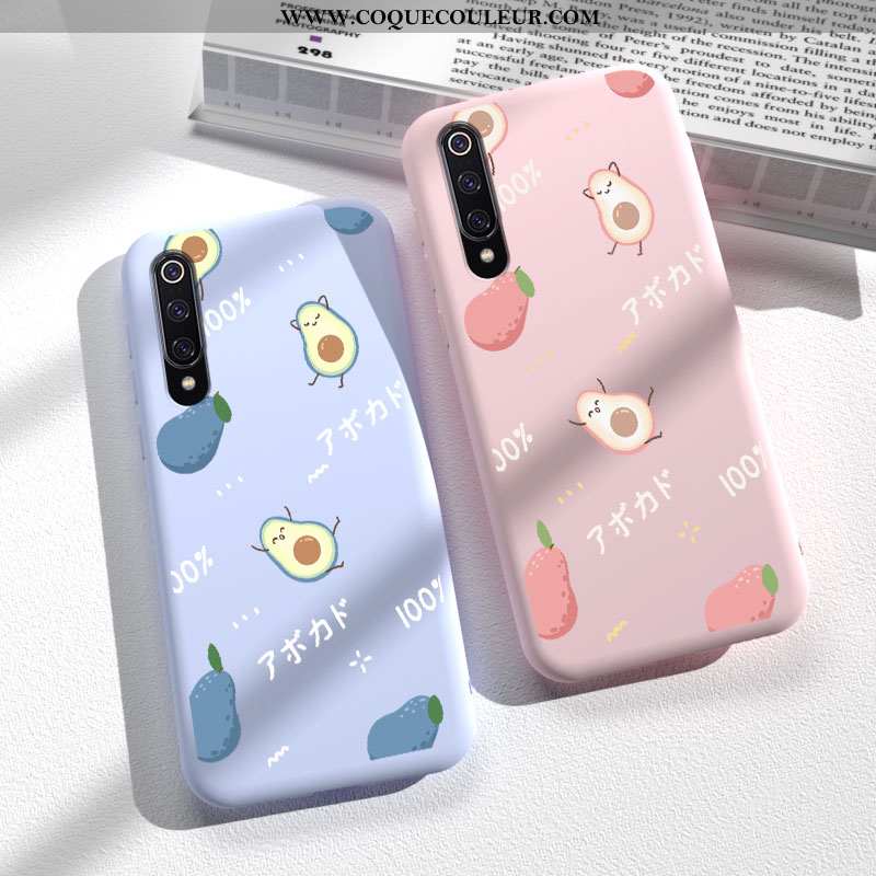 Coque Xiaomi Mi A3 Légère Téléphone Portable Tout Compris, Housse Xiaomi Mi A3 Fluide Doux Étui Bleu