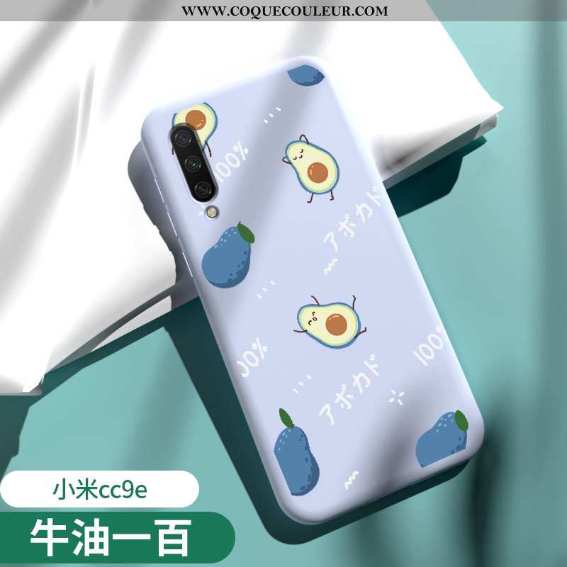 Coque Xiaomi Mi A3 Légère Téléphone Portable Tout Compris, Housse Xiaomi Mi A3 Fluide Doux Étui Bleu