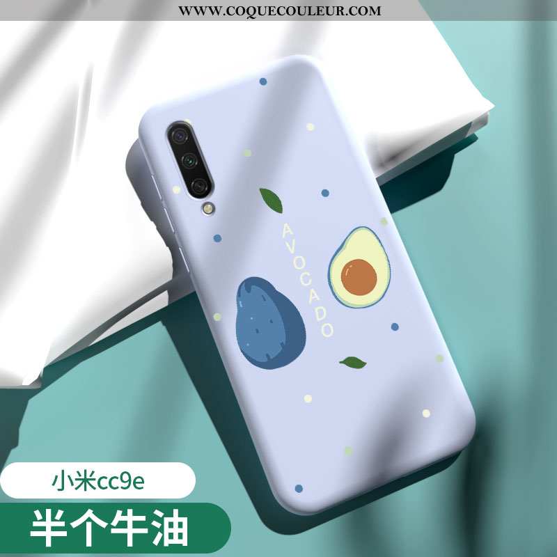 Coque Xiaomi Mi A3 Légère Téléphone Portable Tout Compris, Housse Xiaomi Mi A3 Fluide Doux Étui Bleu