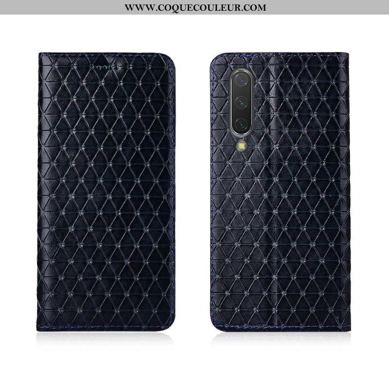 Housse Xiaomi Mi A3 Silicone Tout Compris Nouveau, Étui Xiaomi Mi A3 Protection Plaid Noir