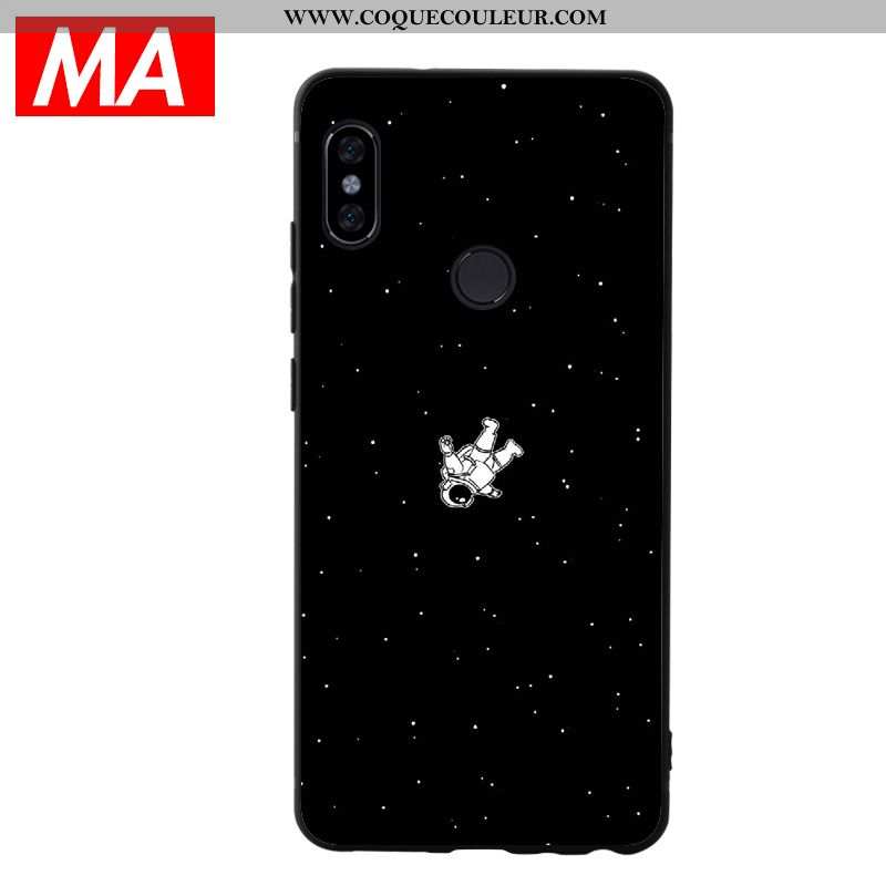 Étui Xiaomi Mi Max 3 Silicone Clair Coque, Coque Xiaomi Mi Max 3 Créatif Vent Noir