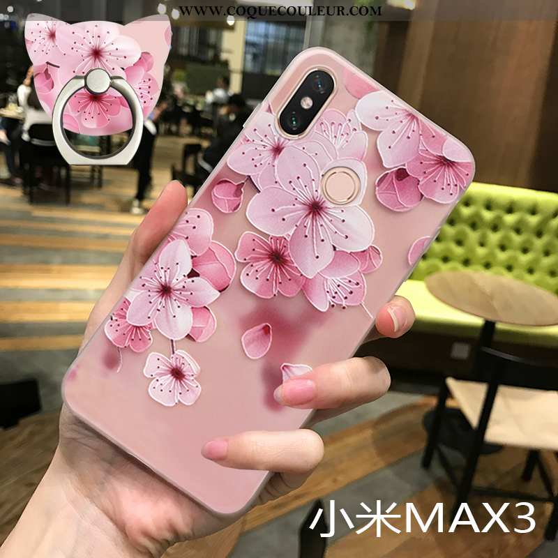 Coque Xiaomi Mi Max 3 Ultra Incassable Tout Compris, Housse Xiaomi Mi Max 3 Tendance Délavé En Daim 