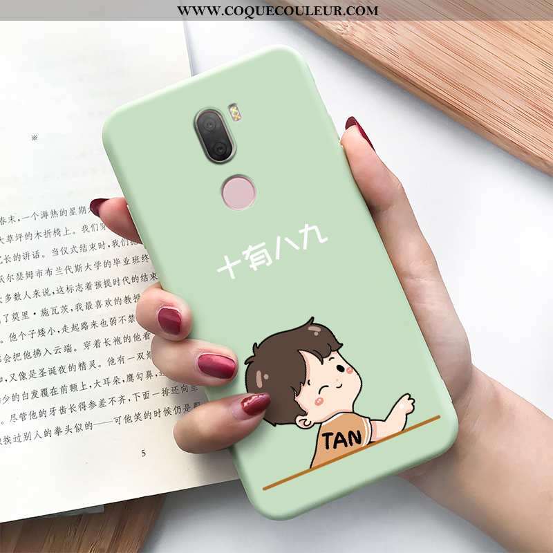 Coque Xiaomi Mi Max 3 Créatif Tendance Tout Compris, Housse Xiaomi Mi Max 3 Dessin Animé Vert Verte