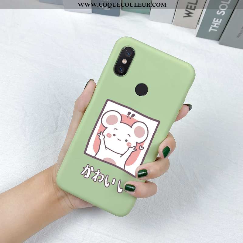 Housse Xiaomi Mi Max 3 Dessin Animé Fluide Doux Net Rouge, Étui Xiaomi Mi Max 3 Charmant Créatif Ver