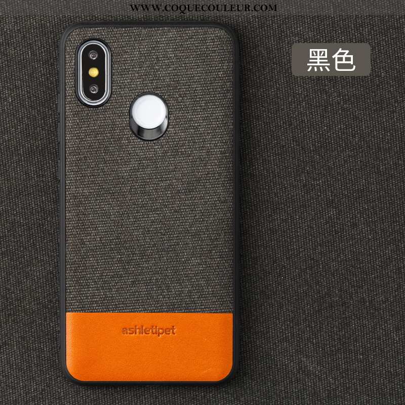 Étui Xiaomi Mi Max 3 Protection Téléphone Portable Petit, Coque Xiaomi Mi Max 3 Cuir Rouge