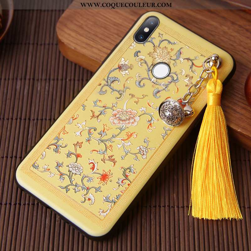 Coque Xiaomi Mi Max 3 Tendance Protection Style Chinois, Housse Xiaomi Mi Max 3 Fluide Doux Créatif 