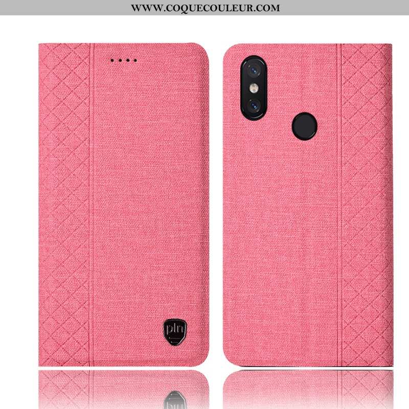 Housse Xiaomi Mi Max 3 Protection Petit Tout Compris, Étui Xiaomi Mi Max 3 Cuir Gris