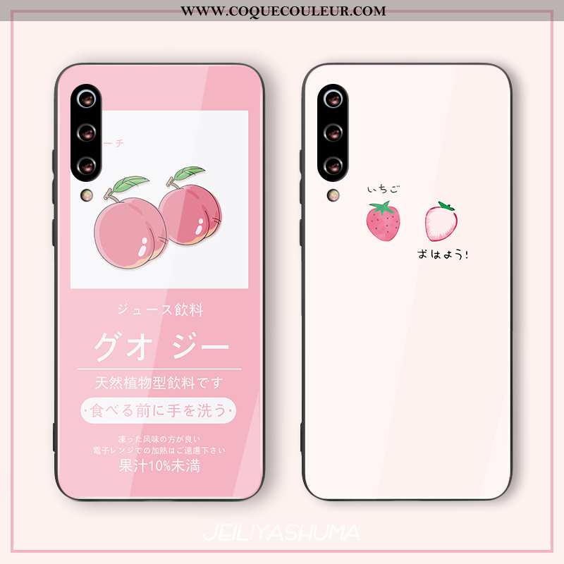 Coque Xiaomi Mi Max 3 Protection Jeunesse Petit, Housse Xiaomi Mi Max 3 Verre Personnalité Rose