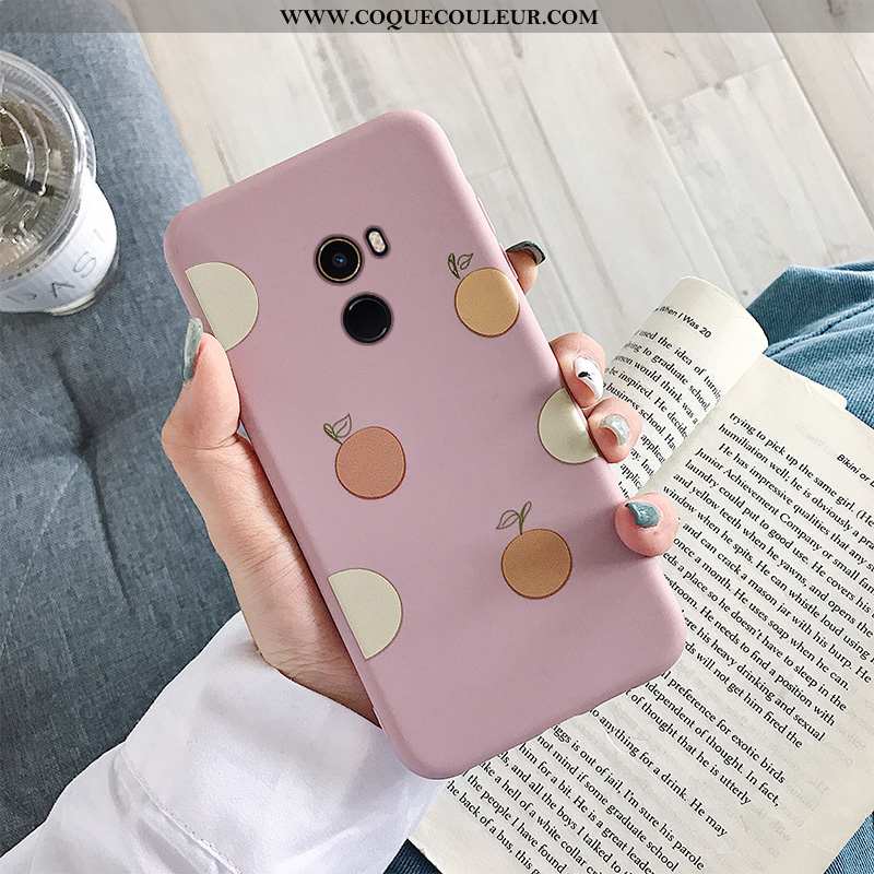 Étui Xiaomi Mi Mix 2 Fluide Doux Amoureux Tout Compris, Coque Xiaomi Mi Mix 2 Silicone Verte