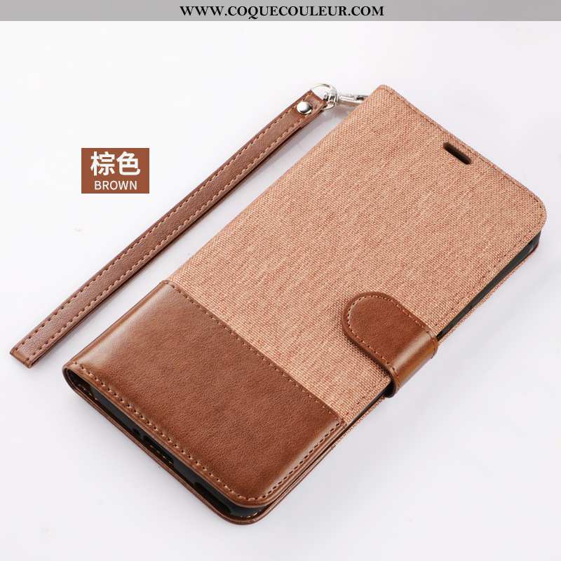 Coque Xiaomi Mi Mix 2 Cuir Téléphone Portable Étui, Housse Xiaomi Mi Mix 2 Marron