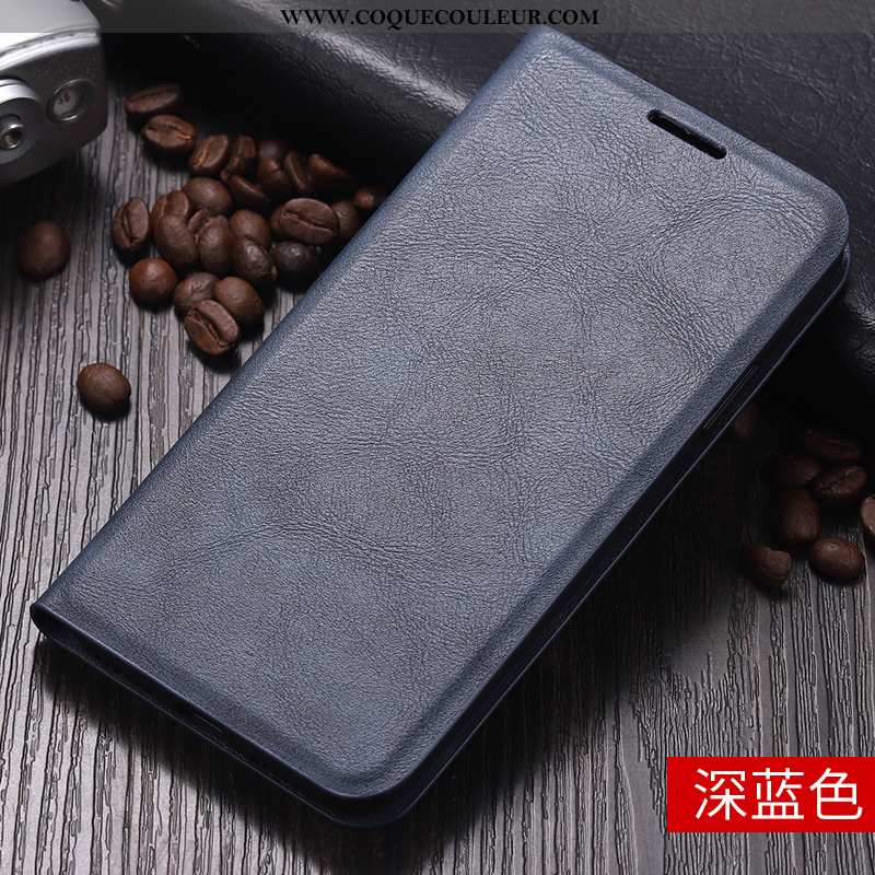 Coque Xiaomi Mi Mix 2 Tendance Fluide Doux Étui, Housse Xiaomi Mi Mix 2 Cuir Grand Noir