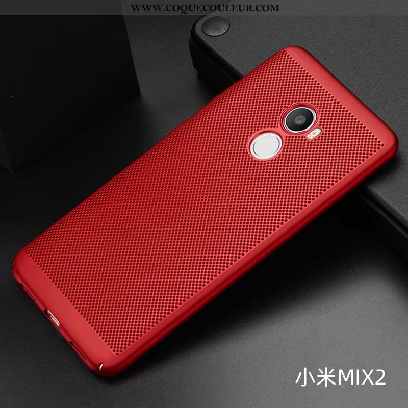 Coque Xiaomi Mi Mix 2 Délavé En Daim Incassable Téléphone Portable, Housse Xiaomi Mi Mix 2 Légère Re