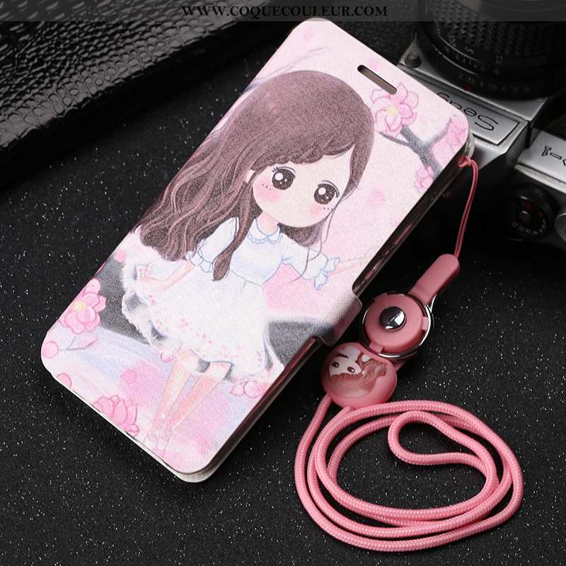 Coque Xiaomi Mi Mix 2 Charmant Dessin Animé Silicone, Housse Xiaomi Mi Mix 2 Légère Clamshell Rose