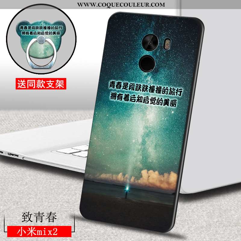 Coque Xiaomi Mi Mix 2 Légère Téléphone Portable Silicone, Housse Xiaomi Mi Mix 2 Fluide Doux Tout Co