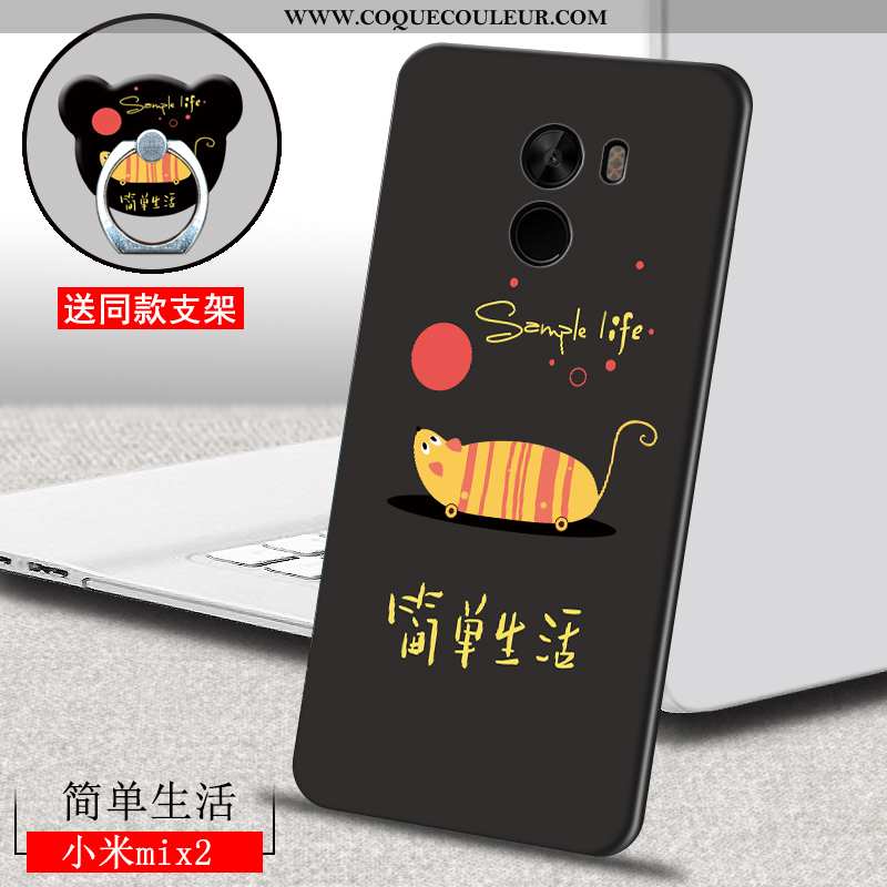 Coque Xiaomi Mi Mix 2 Légère Téléphone Portable Silicone, Housse Xiaomi Mi Mix 2 Fluide Doux Tout Co