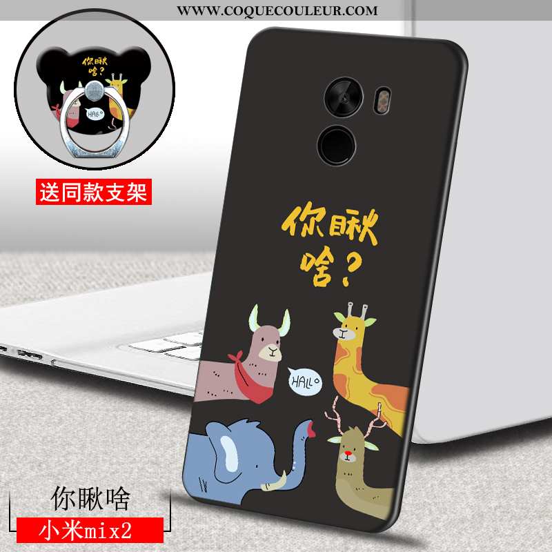 Coque Xiaomi Mi Mix 2 Légère Téléphone Portable Silicone, Housse Xiaomi Mi Mix 2 Fluide Doux Tout Co