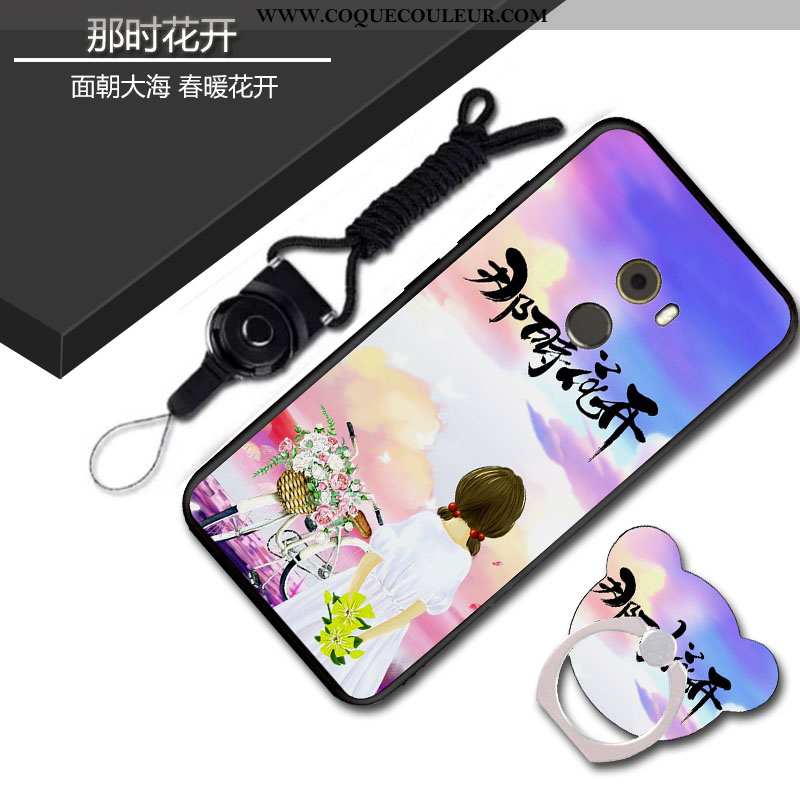 Coque Xiaomi Mi Mix 2 Dessin Animé Support Décompression, Housse Xiaomi Mi Mix 2 Fluide Doux Incassa