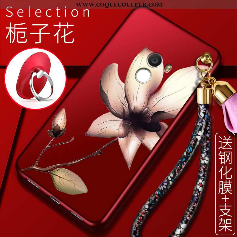 Étui Xiaomi Mi Mix 2 Fluide Doux Incassable Téléphone Portable, Coque Xiaomi Mi Mix 2 Tendance Rouge