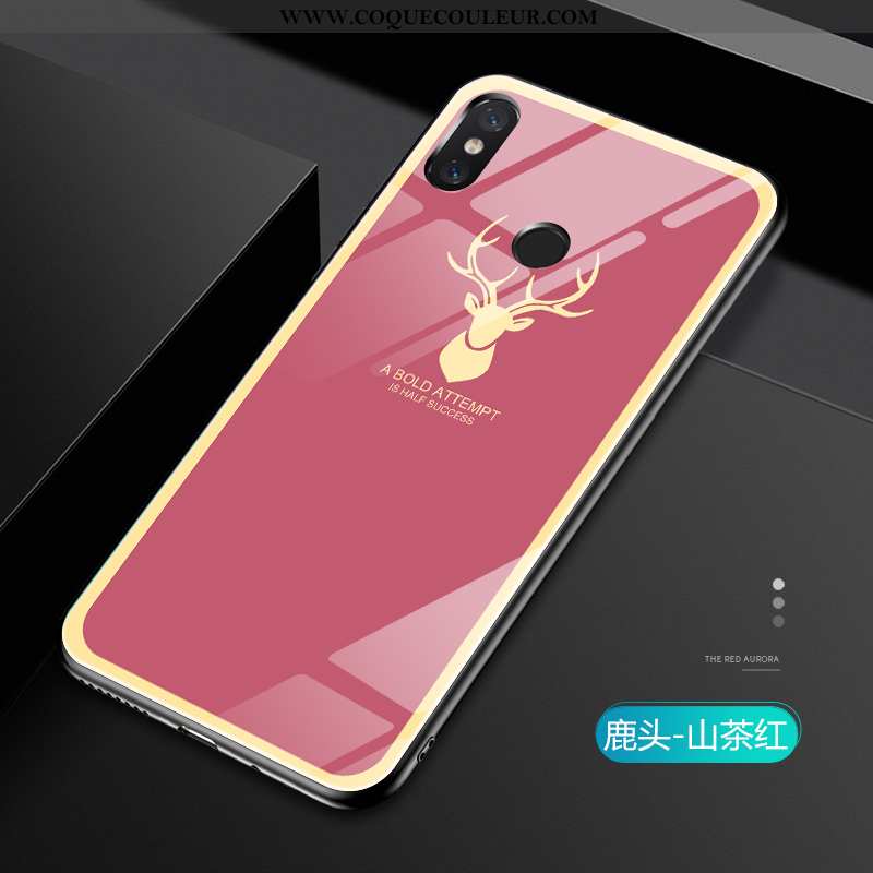 Coque Xiaomi Mi Mix 2s Créatif Légère Coque, Housse Xiaomi Mi Mix 2s Tendance Fluide Doux Bleu