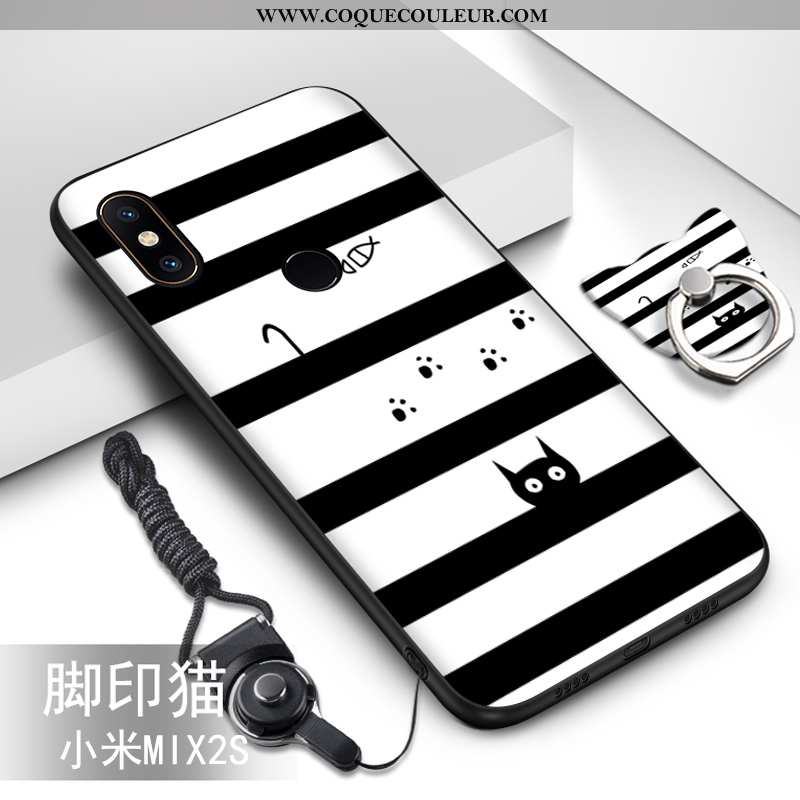 Coque Xiaomi Mi Mix 2s Dessin Animé Ornements Suspendus Vert, Housse Xiaomi Mi Mix 2s Tendance Prote