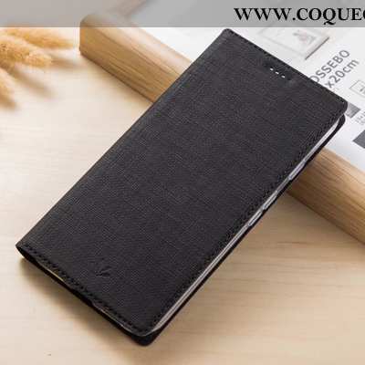 Étui Xiaomi Mi Mix 2s Protection Coque Incassable, Xiaomi Mi Mix 2s Cuir Téléphone Portable Noir