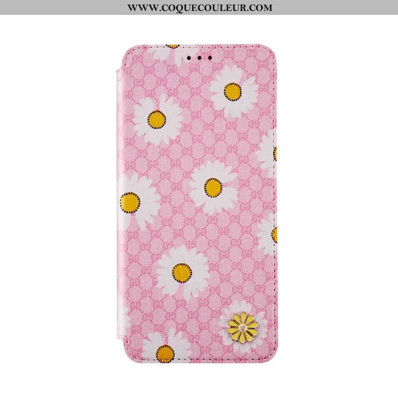 Coque Xiaomi Mi Mix 2s Protection Petite Marguerite Housse, Housse Xiaomi Mi Mix 2s Cuir Net Rouge R