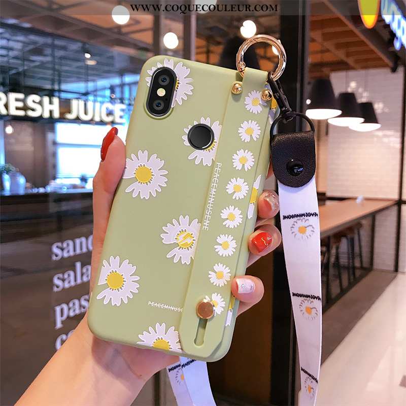 Housse Xiaomi Mi Mix 2s Tendance Petite Marguerite Incassable, Étui Xiaomi Mi Mix 2s Silicone Petit 