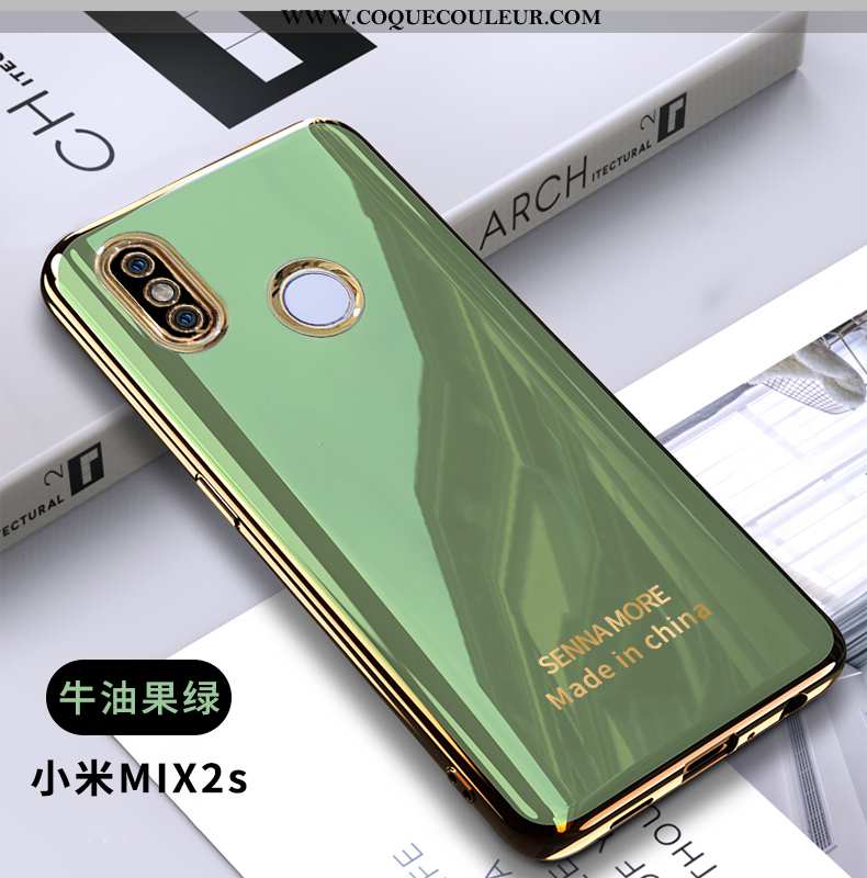 Étui Xiaomi Mi Mix 2s Personnalité Téléphone Portable Fluide Doux, Coque Xiaomi Mi Mix 2s Tendance V