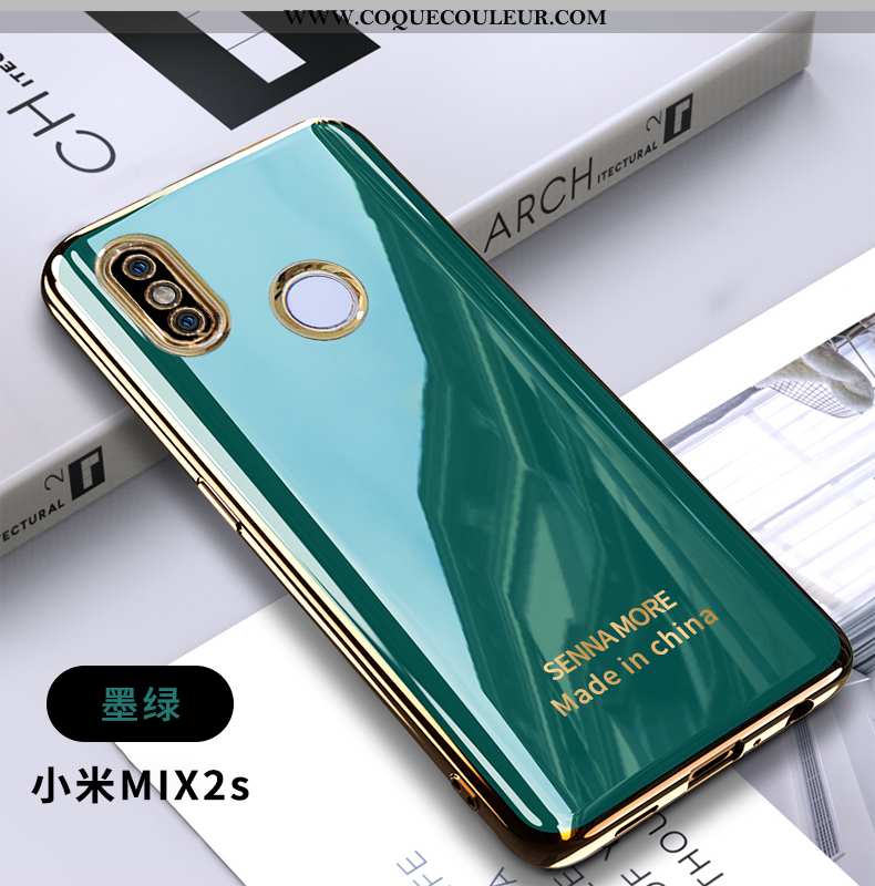 Étui Xiaomi Mi Mix 2s Personnalité Téléphone Portable Fluide Doux, Coque Xiaomi Mi Mix 2s Tendance V