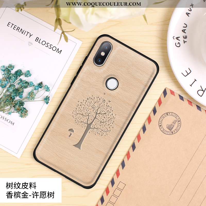 Coque Xiaomi Mi Mix 2s Dessin Animé Étui Créatif, Housse Xiaomi Mi Mix 2s Charmant Petit Orange