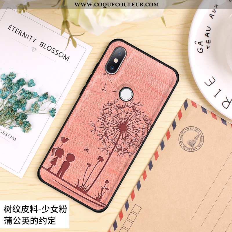 Coque Xiaomi Mi Mix 2s Dessin Animé Étui Créatif, Housse Xiaomi Mi Mix 2s Charmant Petit Orange