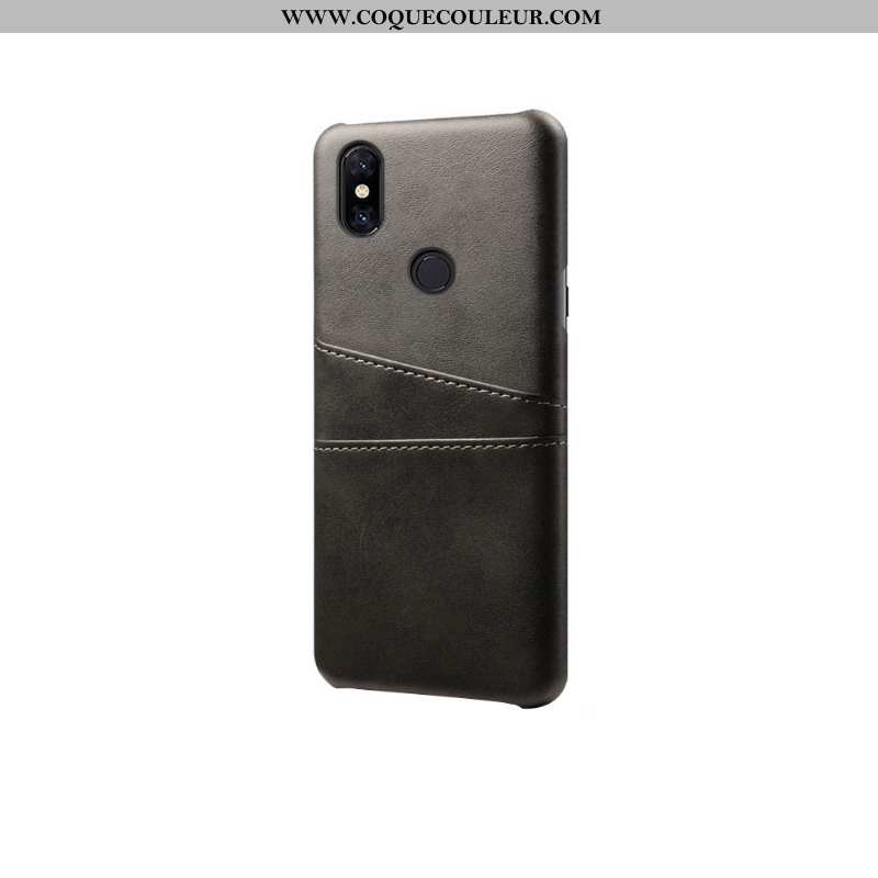 Housse Xiaomi Mi Mix 3 Cuir Téléphone Portable Qualité, Étui Xiaomi Mi Mix 3 Protection Jaune