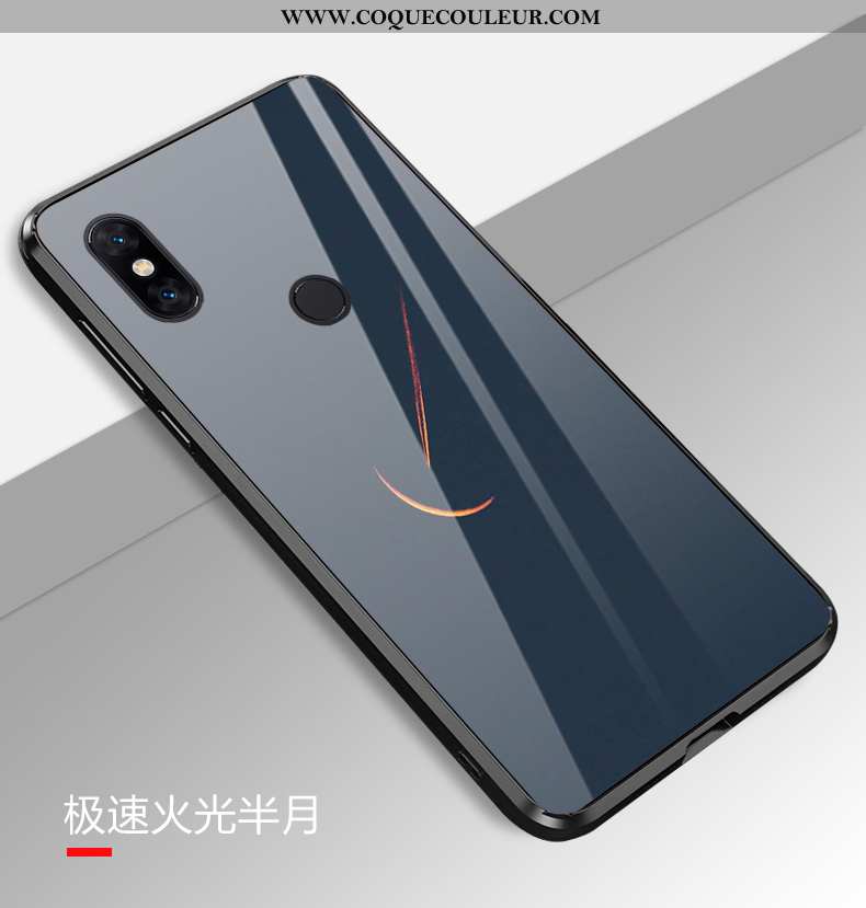 Housse Xiaomi Mi Mix 3 Silicone Verre Net Rouge, Étui Xiaomi Mi Mix 3 Protection Incassable Blanche